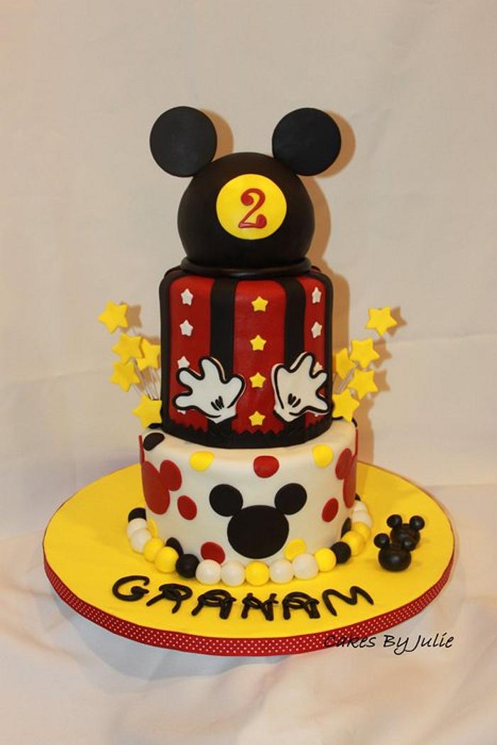 Mickey Mouse 2nd Bday cake!