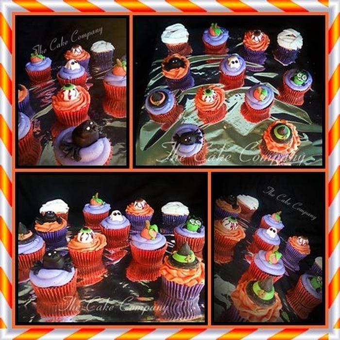 Halloween cupcakes