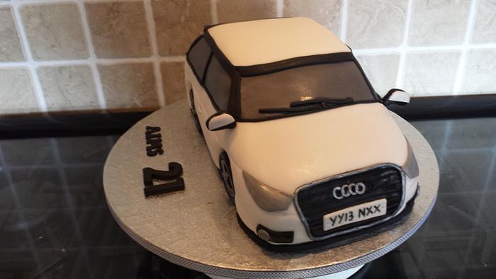 Audi A1 cake