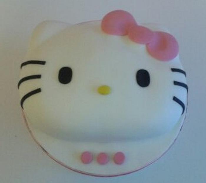 Maisie's 3rd Birthday Cake - Hello Kitty