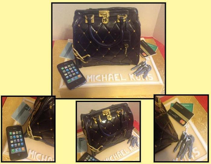 Michael Kors Purse Cake