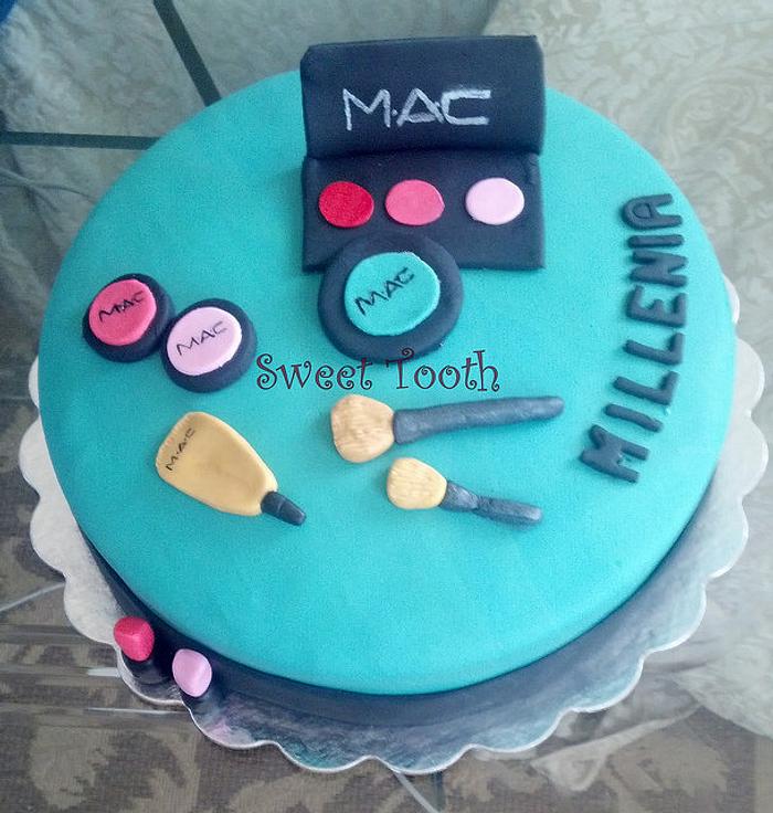 MAC Make-up Birthday Cake