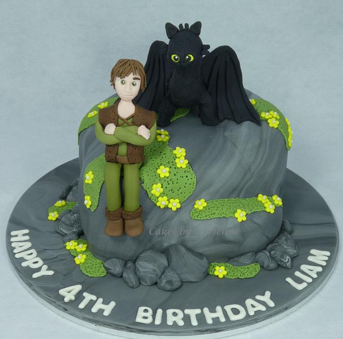 How to Train your Dragon Birthday Cake