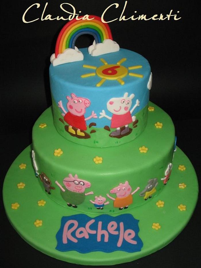 An Other Peppa Pig cake