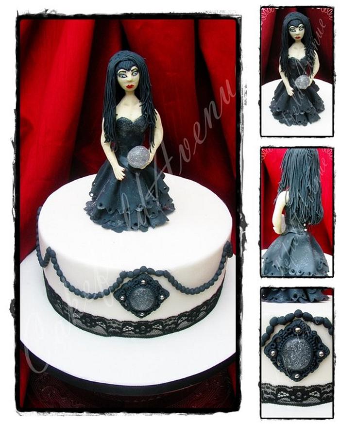 Gothic Lilith Cake