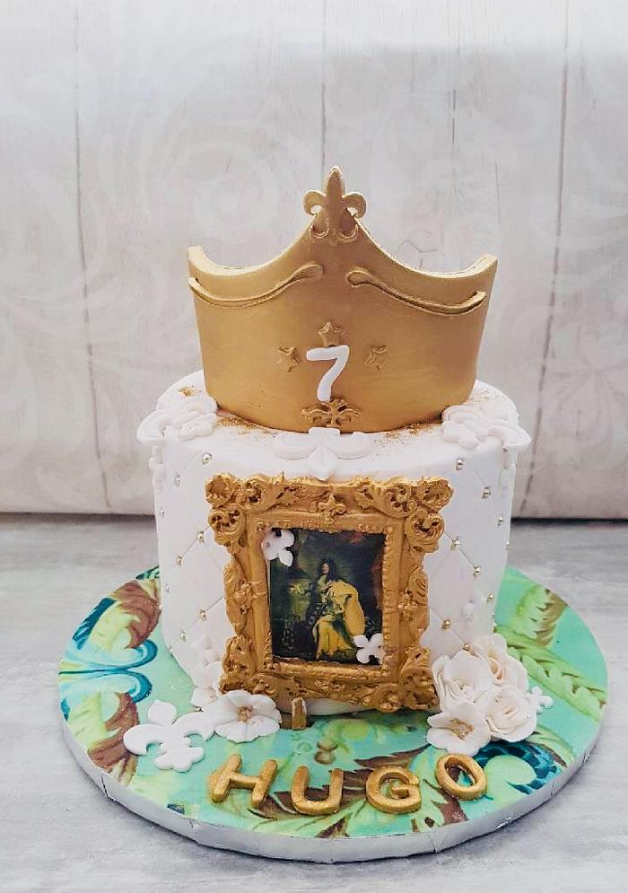 Louis XIV cake