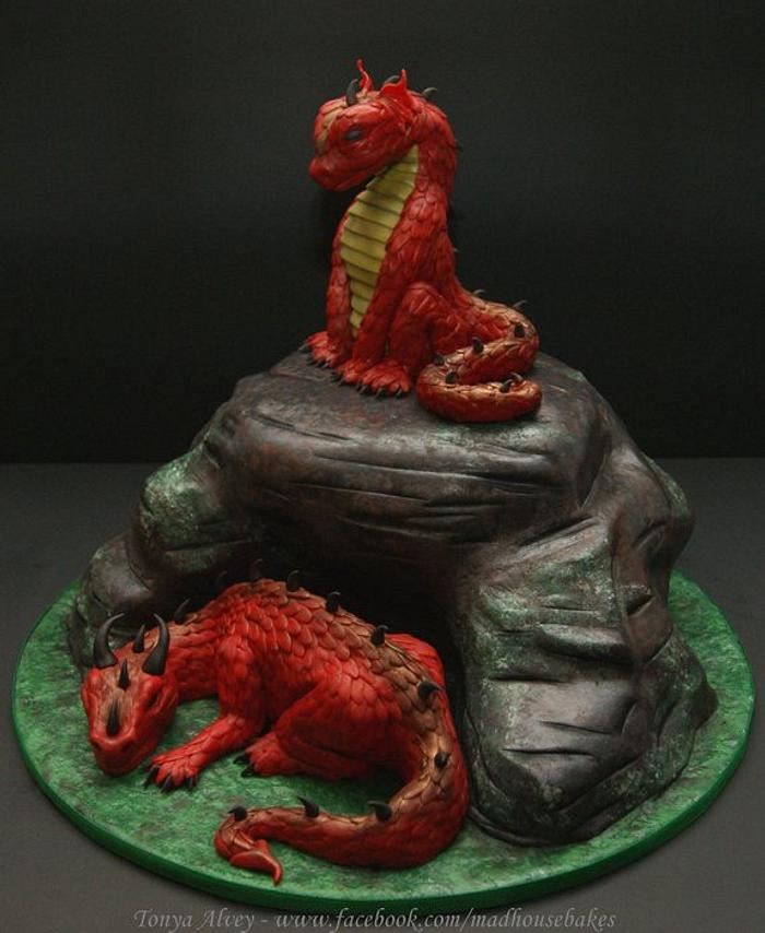 My Dragons and Cave Cake