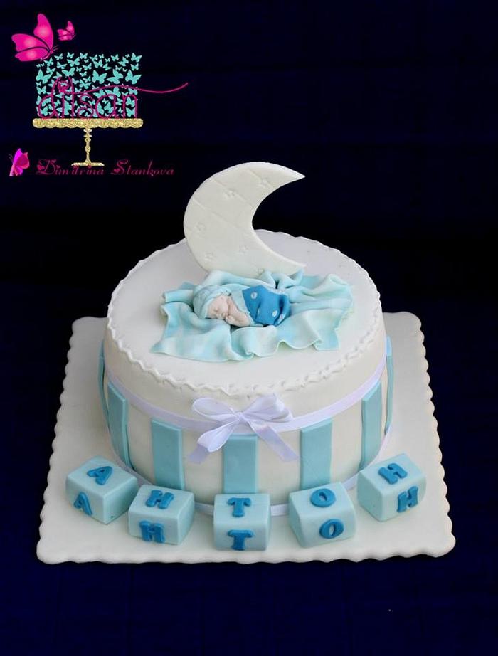 cake for baby boy