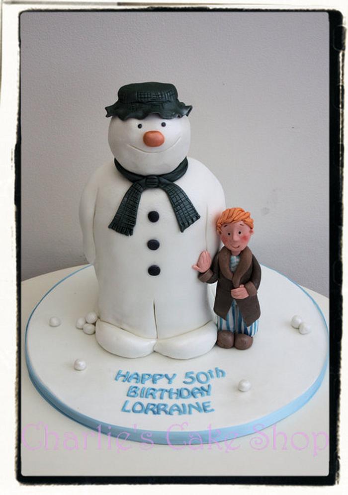 The Snowman Cake