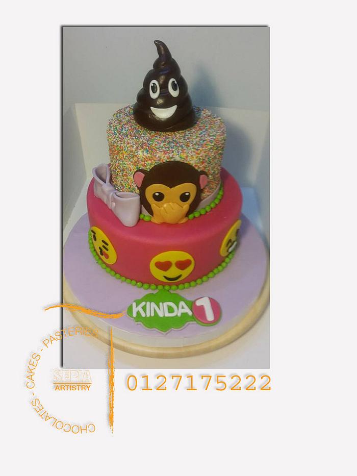 emoji cake