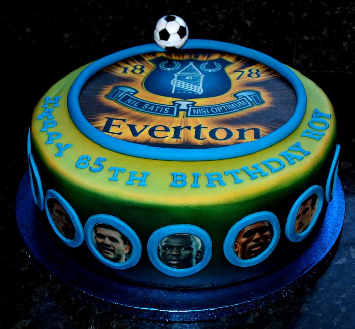 Everton Football Club cake