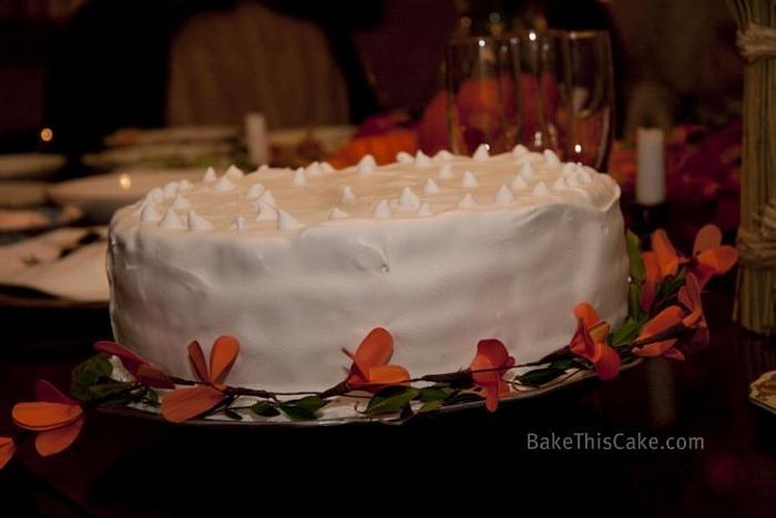 Lady Baltimore Cake with old-fashioned Boiled Icing