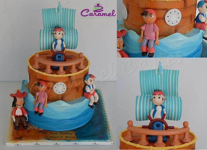 Jake and the Never land Cake