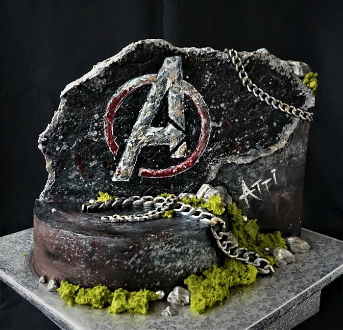 Avengers cake