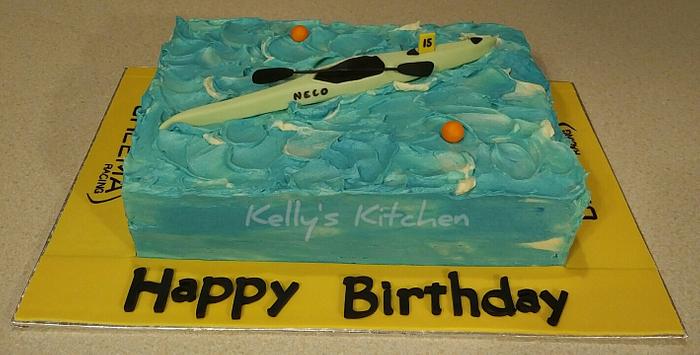 Kayak Cake