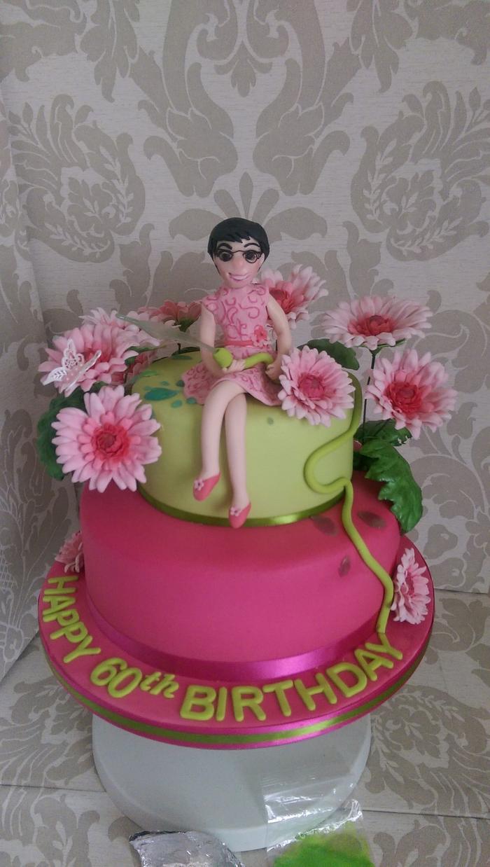 Gardening Birthday cake