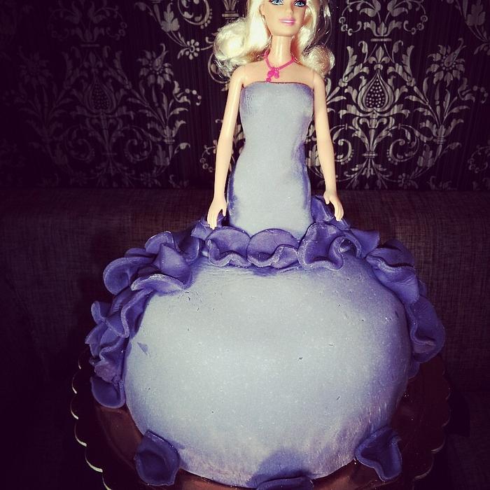 Barbie cake