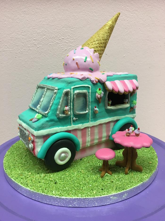 Cookie Icecream food truck (workshop De Koekenbakkers)