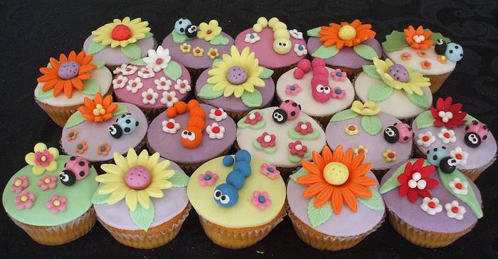 Spring's cupcakes