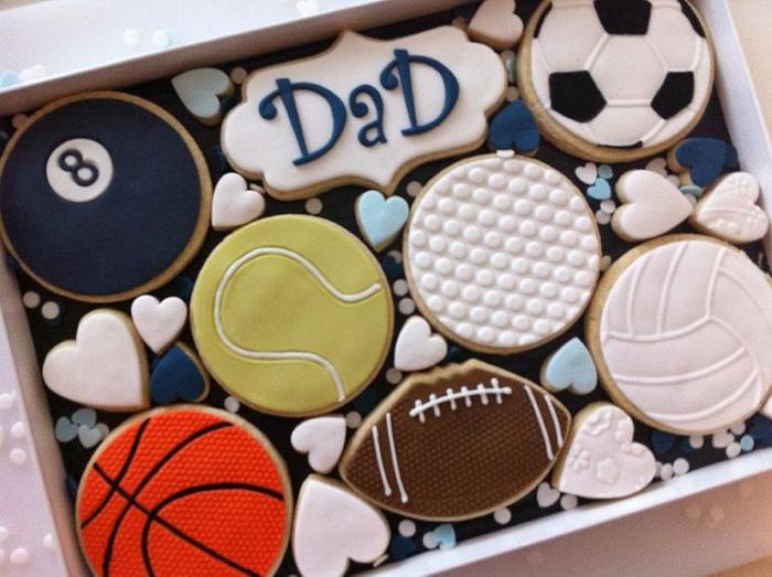 Sports Ball Cookies