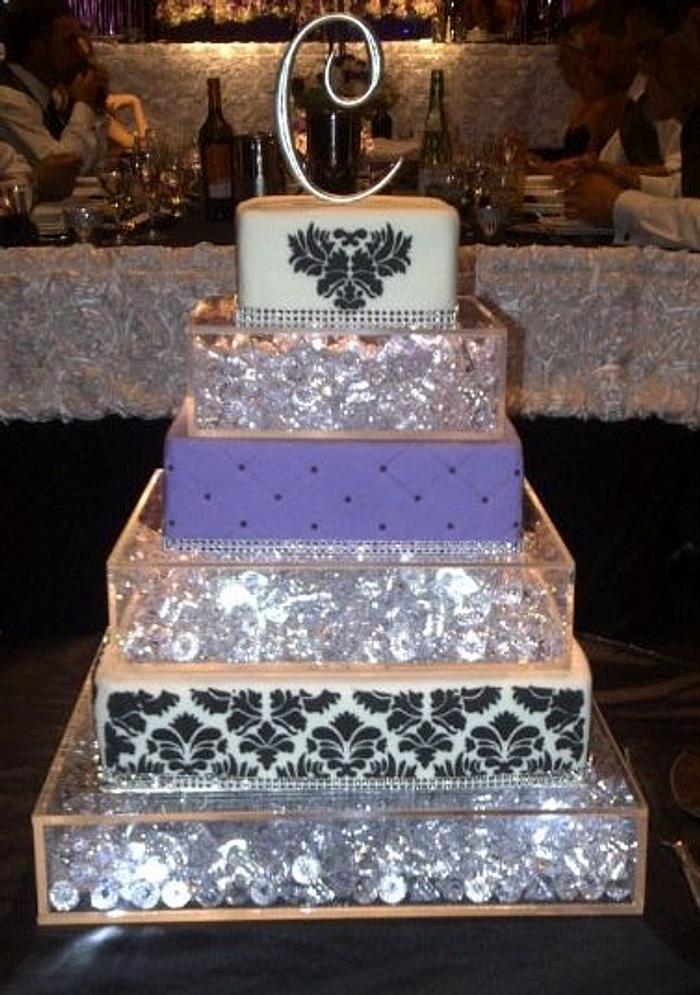 Truly different wedding cake