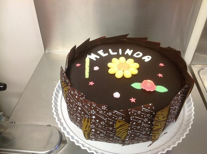 Melinda's Birthday cake