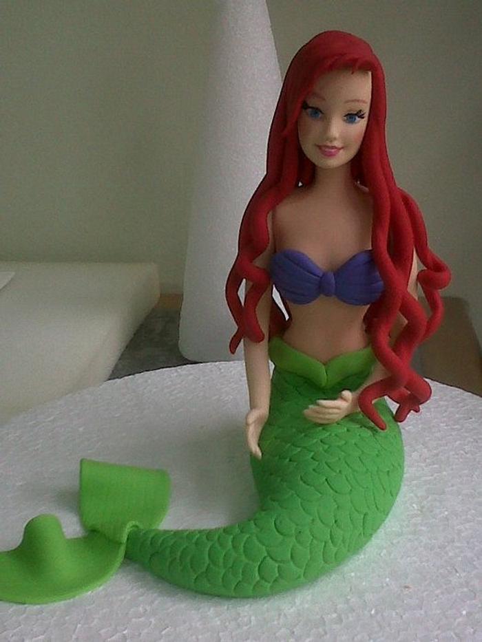 Little mermaid topper