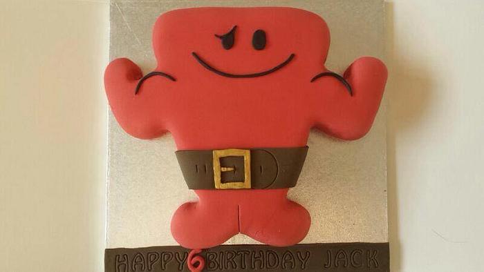 Mr Strong cake 