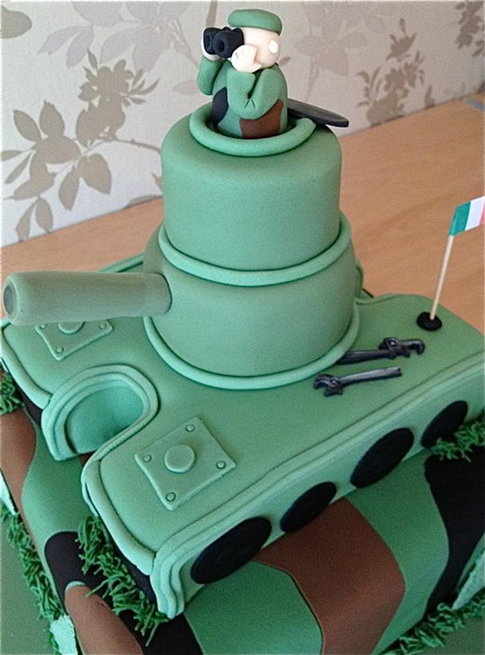 Army Retirement Cake