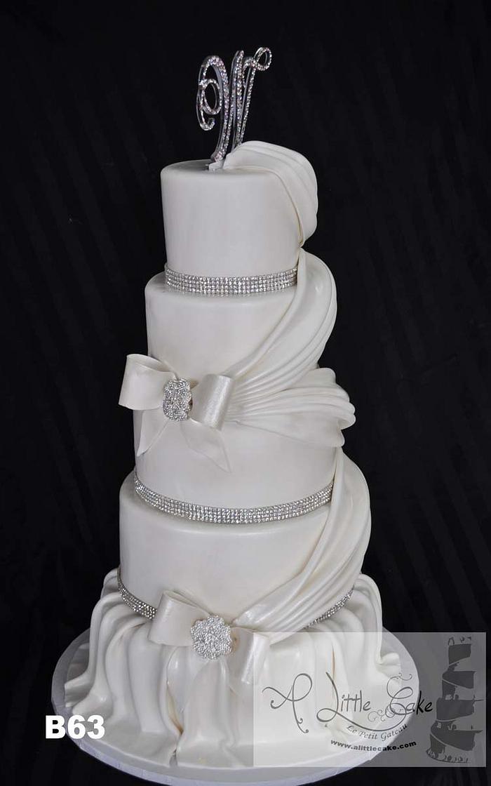 Fondant Wedding Cake