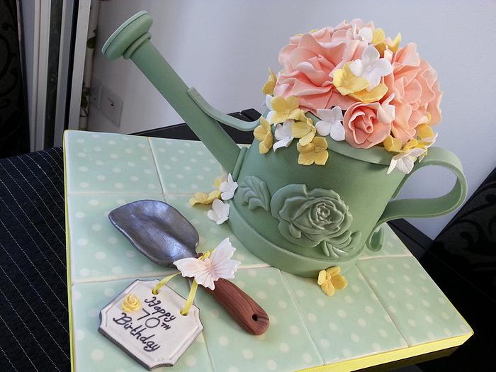 A cake for a garden lover