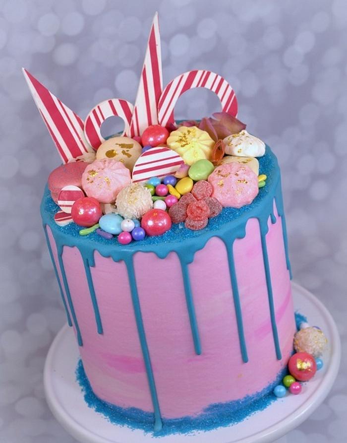 Drippy Sweets Cake 