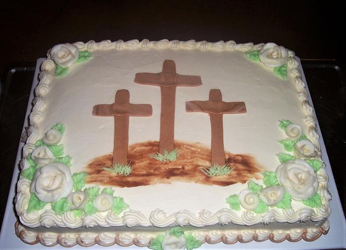 Church Celebration Cake