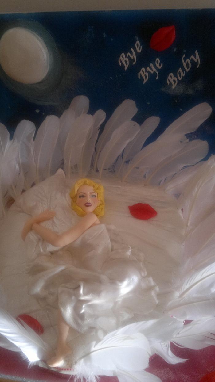 Cake Angel Marilyn Monroe