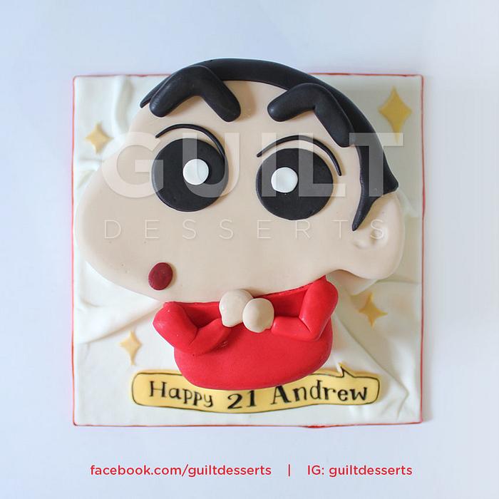 Shin Chan' cartoon character cake... - Jeannete's Bake House | Facebook
