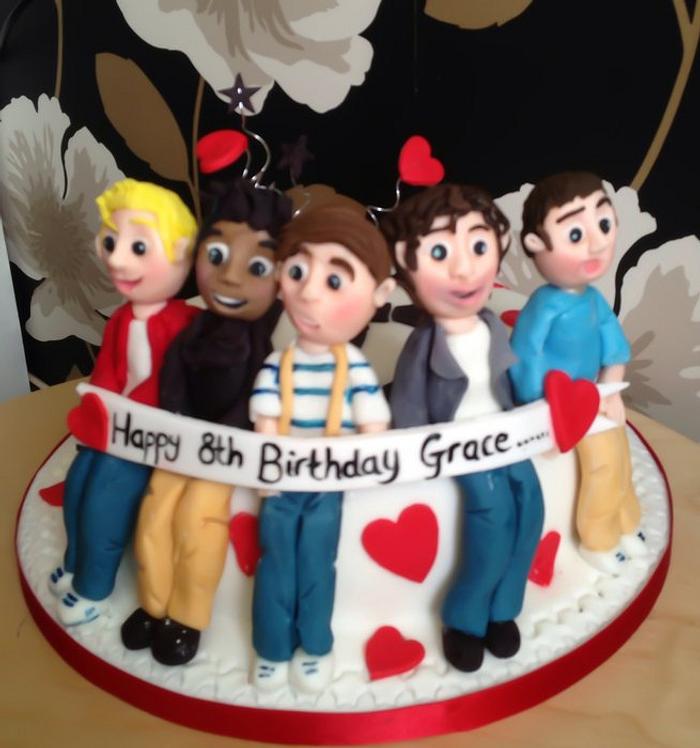 One direction cake