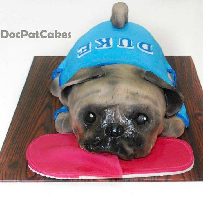 Pug Dog Themed Cake!