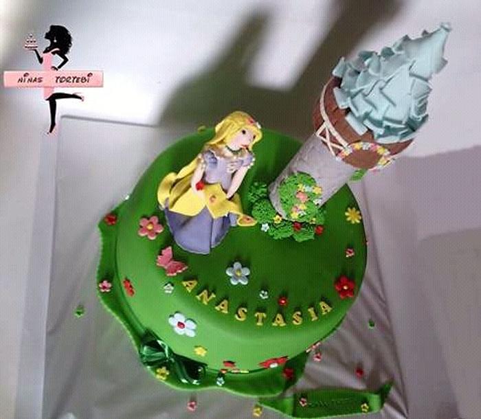 Rapunzel cake from Georgia💕