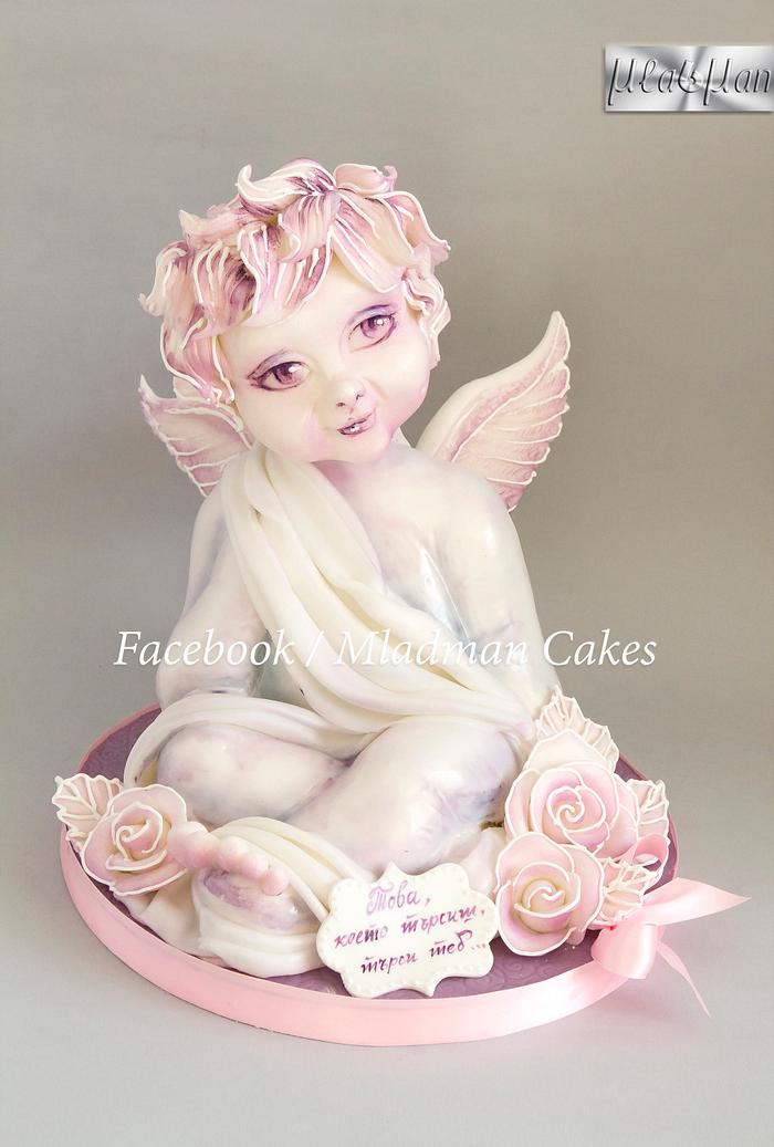 3D Angel Cake