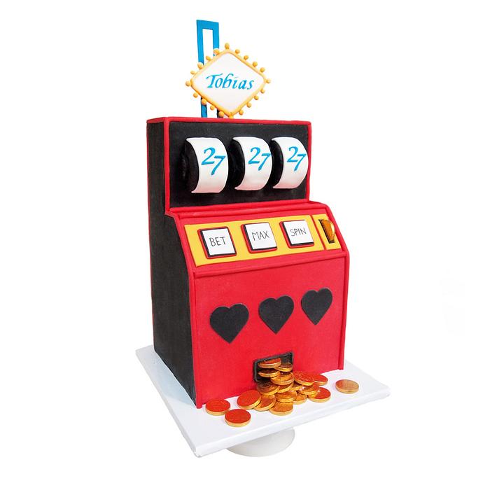 Slot Machine || 27th Birthday Cake