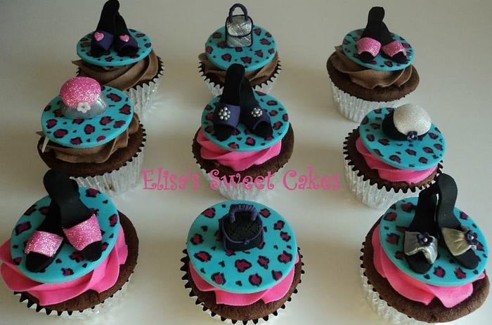Shoes cupcakes