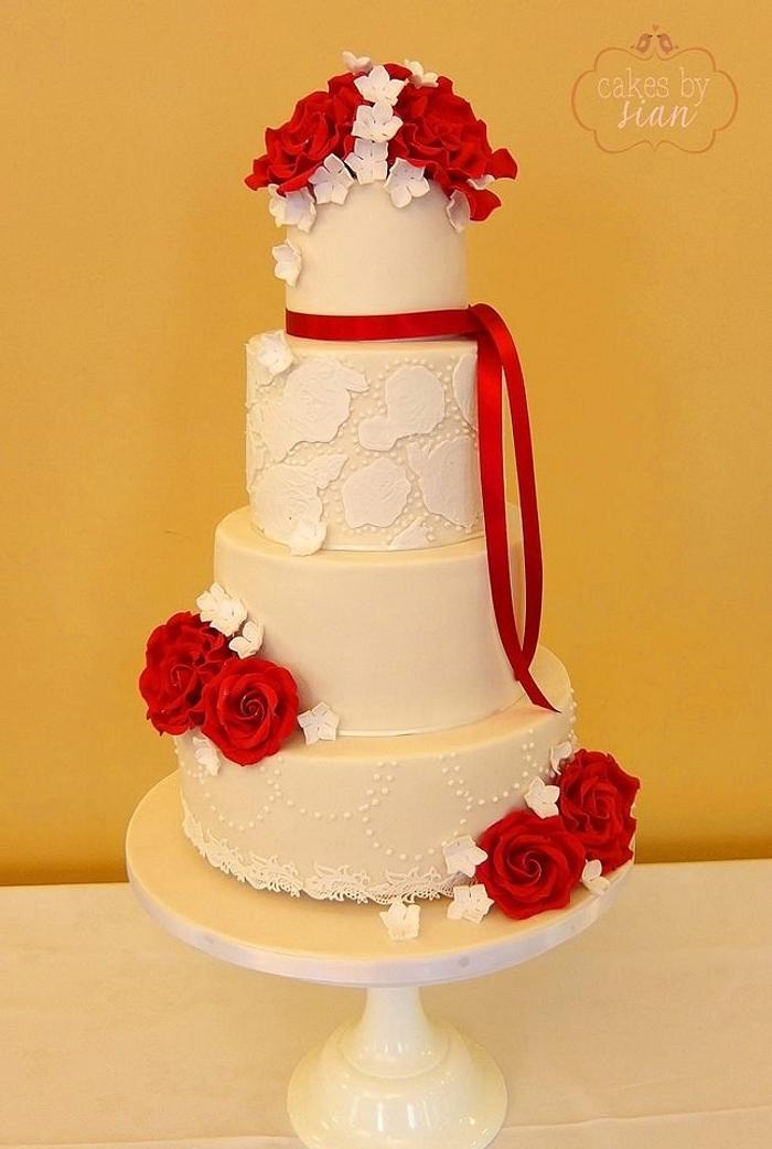 Winter Wedding Cake