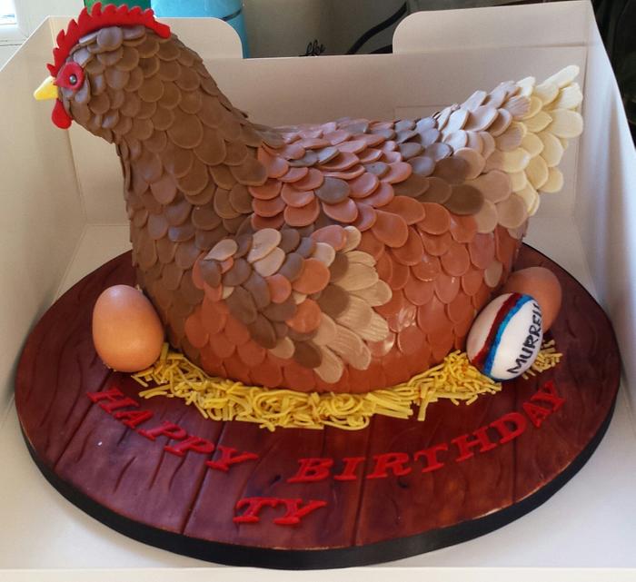 Chicken cake 
