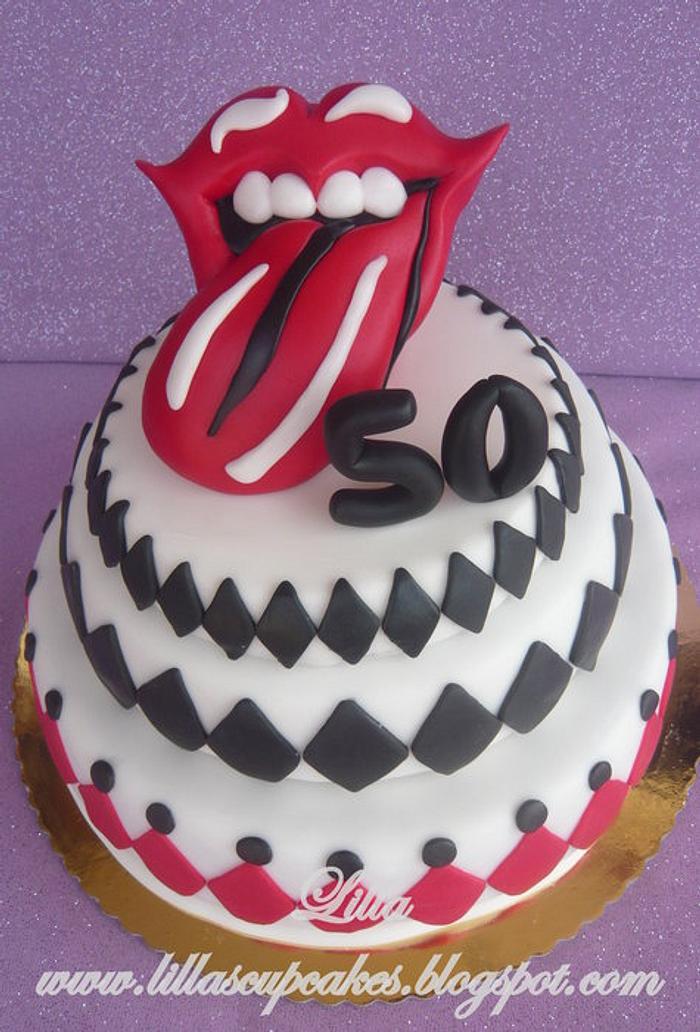 Rolling Stones Cake