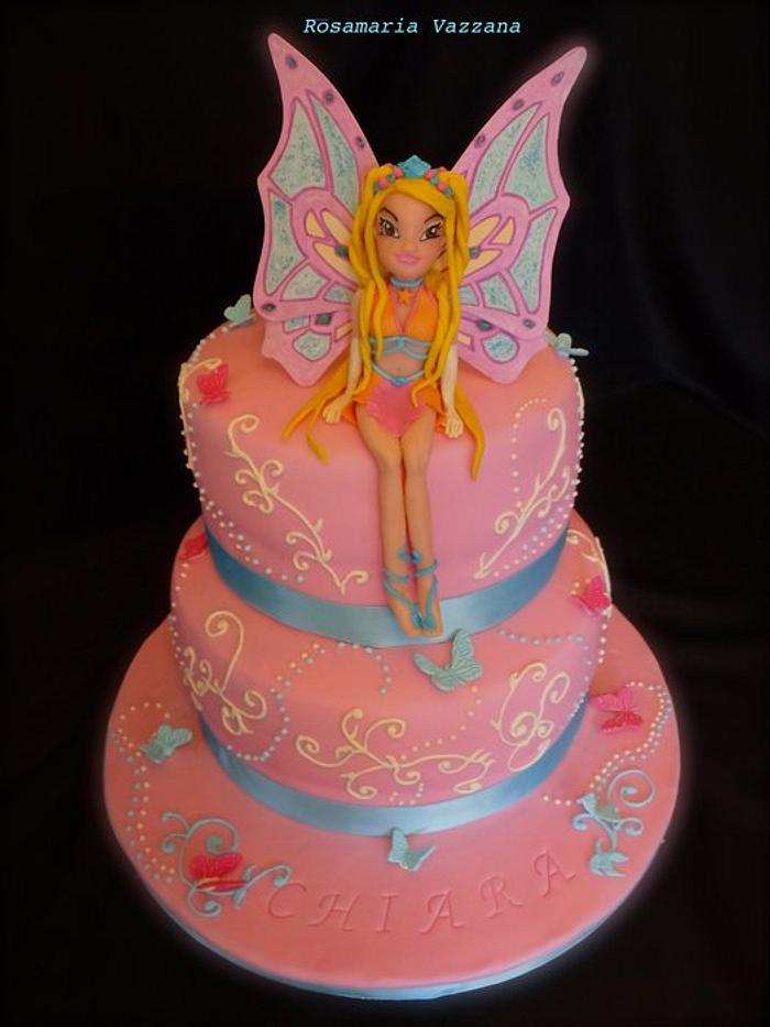 Winx Stella cake