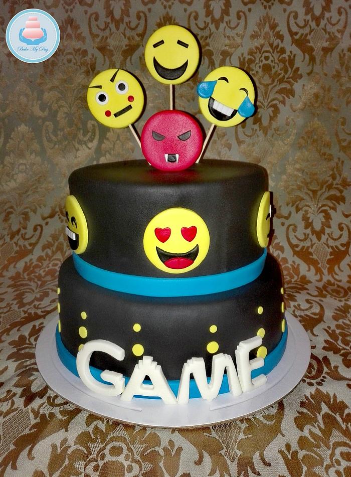Emojis Cake