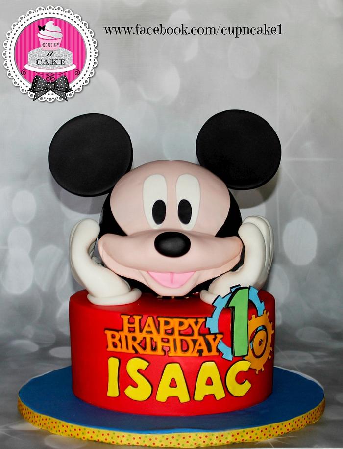 Mickey cake for icing smiles