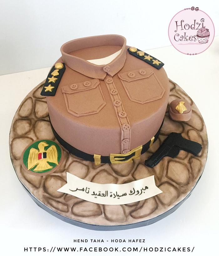 Military Congrats Cake 