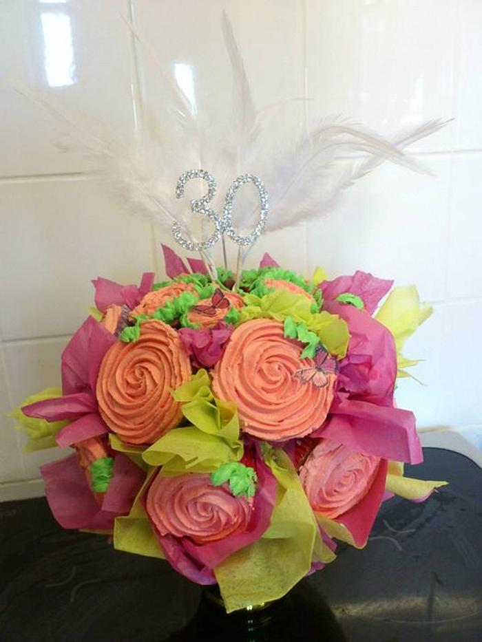 Cupcake Bouquets .