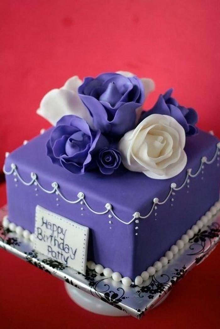 Rose bouquet cake